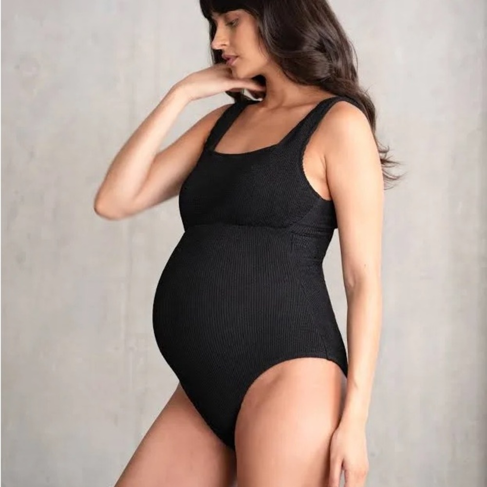 Seraphine Black Women Swim One Piece